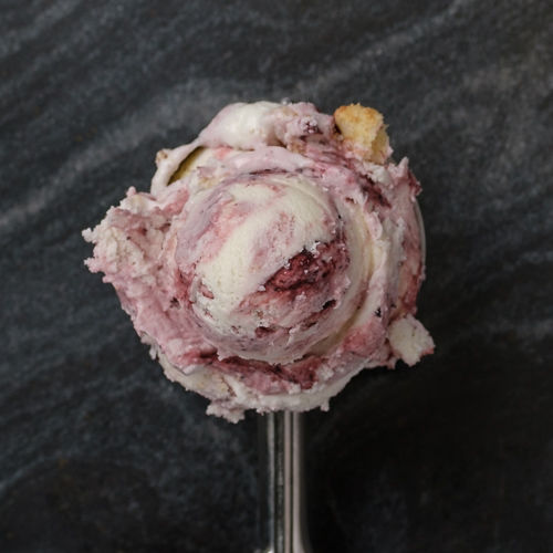 summer cherry streusel